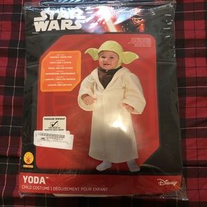 Rubies Star Wars Yoda Toddler costume NEW 24M